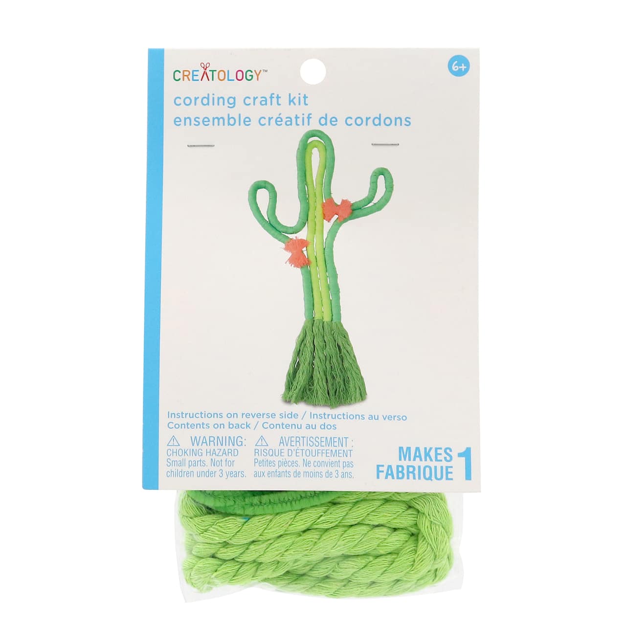 12 Pack: Cactus Cording Craft Kit by Creatology&#x2122;